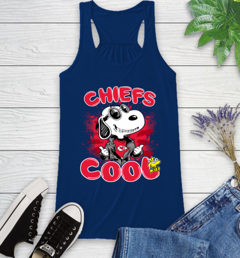 NFL Football Kansas City Chiefs Cool Snoopy Shirt Racerback Tank 6