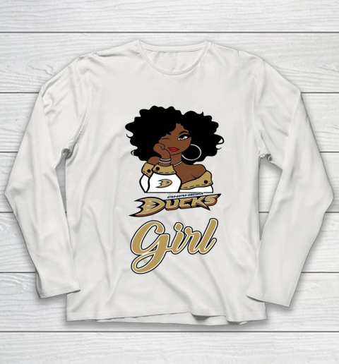 Anaheim Ducks Girl NHL Youth Long Sleeve 11