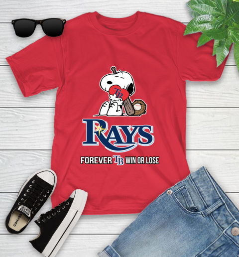 MLB The Peanuts Movie Snoopy Forever Win Or Lose Baseball Tampa Bay Rays 112