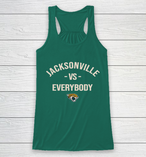 Jacksonville Jaguars Vs Everybody Racerback Tank 5