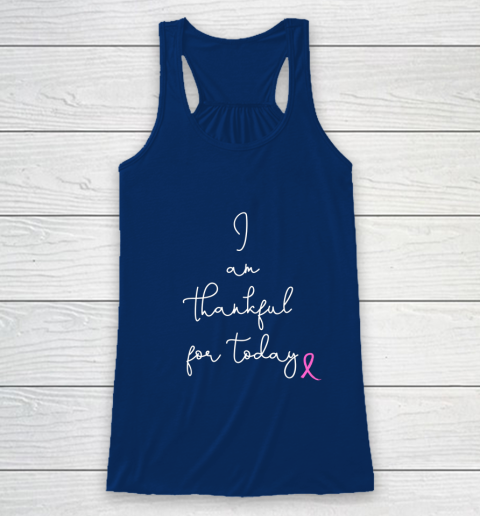 Womens Fighting Breast Cancer Product Gift Battling Through Chemo Racerback Tank 6