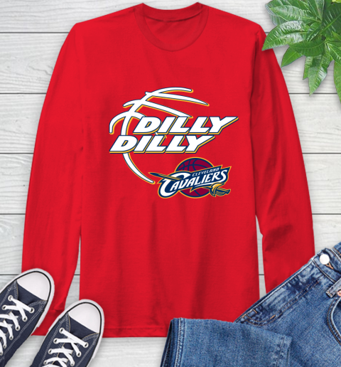 NBA Cleveland Cavaliers Dilly Dilly Basketball Sports Long Sleeve T-Shirt 10
