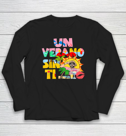 Bunny Un Verano Worlds Tour Sin Ti Long Sleeve T-Shirt