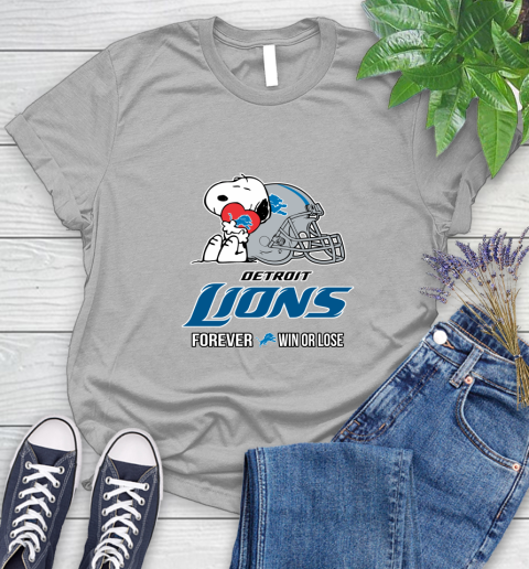 NFL The Peanuts Movie Snoopy Forever Win Or Lose Football Detroit Lions 95