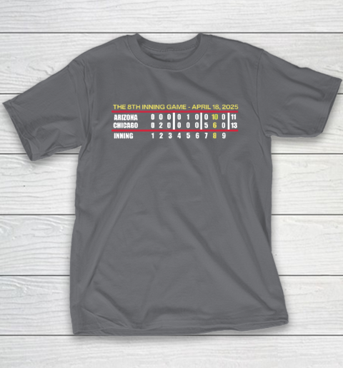 The 8th Inning Game April 18 2025 Chicago Cubs Youth T-Shirt 5