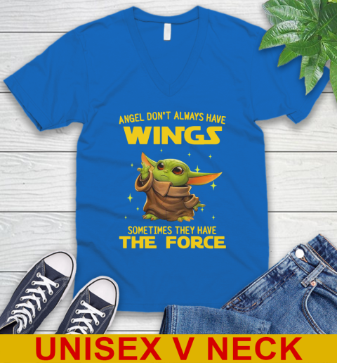 Baby Yoda Angel Don't Always Have Wings They Have The Force Shirt 51