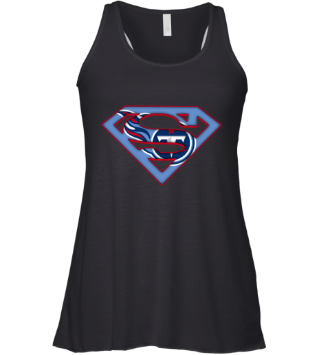 We Are Undefeatable Tennessee Titans x Superman NFL Racerback Tank