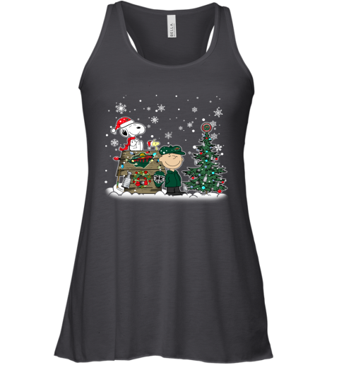NHL Minnesota Wild Snoopy Charlie Brown Christmas Hockey Super Bowl Sports E7BX5wQO8Lz flowy tank 32 95 151514 front black
