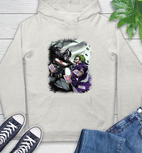 Cincinnati Reds MLB Baseball Batman Fighting Joker DC Comics Hoodie 12