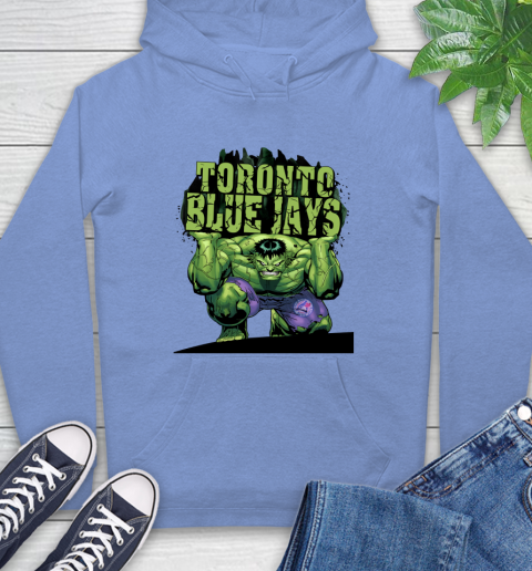 Toronto Blue Jays MLB Baseball Incredible Hulk Marvel Avengers Sports Hoodie 11