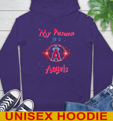 MLB Baseball Harry Potter My Patronus Is A Los Angeles Angels Hoodie 5