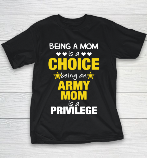 Mother's Day Funny Gift Ideas Apparel  Army Mom Mothers Day T Shirt Youth T-Shirt
