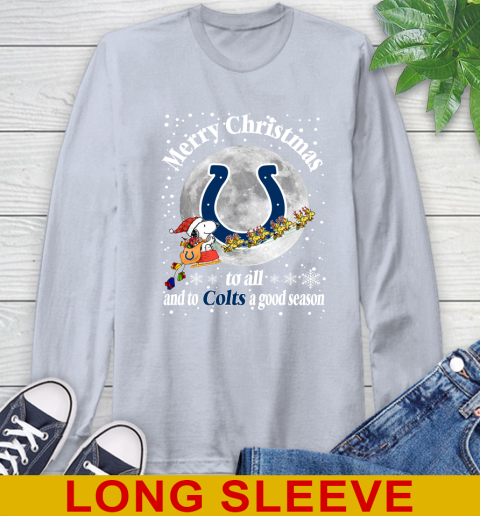 Indianapolis Colts Merry Christmas To All And To Colts A Good Season NFL Football Sports Long Sleeve T-Shirt 6