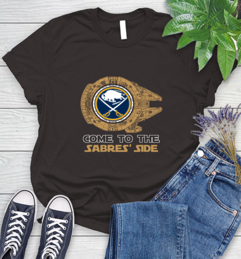 NHL Come To The Buffalo Sabres Wars Hockey Sports Women's T-Shirt 11