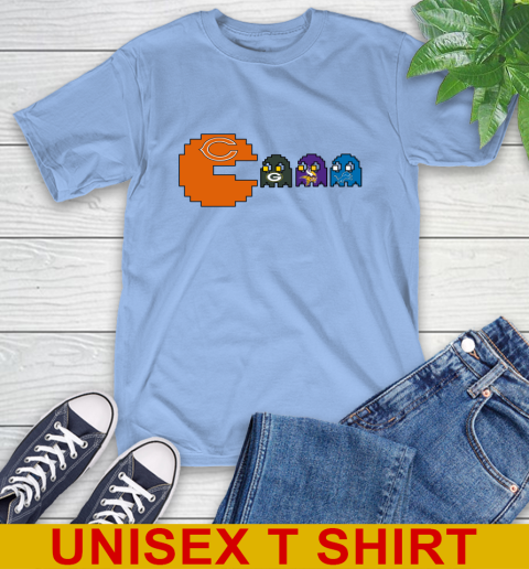 Chicago Bears NFL Football Pac Man Champion T-Shirt 11
