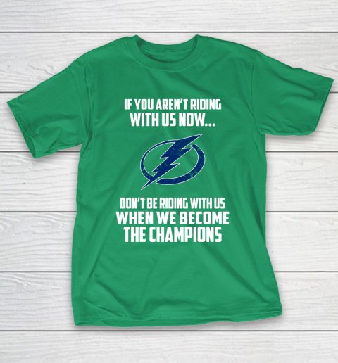 NHL Tampa Bay Lightning Hockey We Become The Champions T-Shirt 5