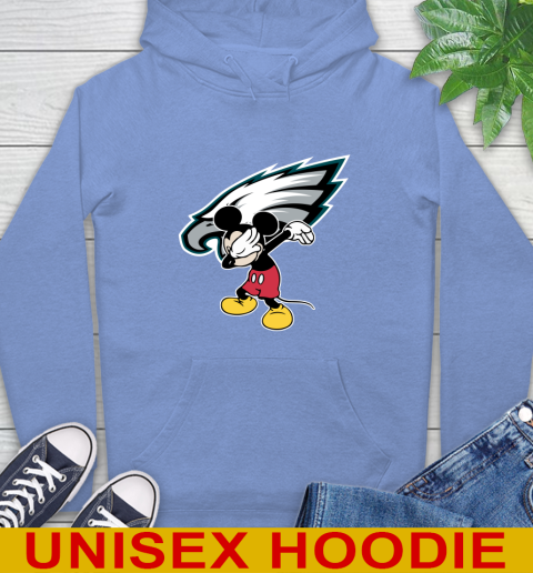 Philadelphia Eagles NFL Football Dabbing Mickey Disney Sports Hoodie 11