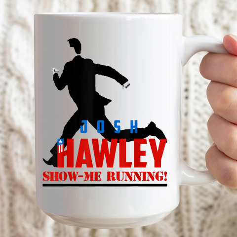 Josh Hawley Show Me Running Ceramic Mug 15oz 2
