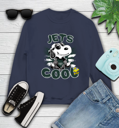 NFL Football New York Jets Cool Snoopy Shirt Sweatshirt 2