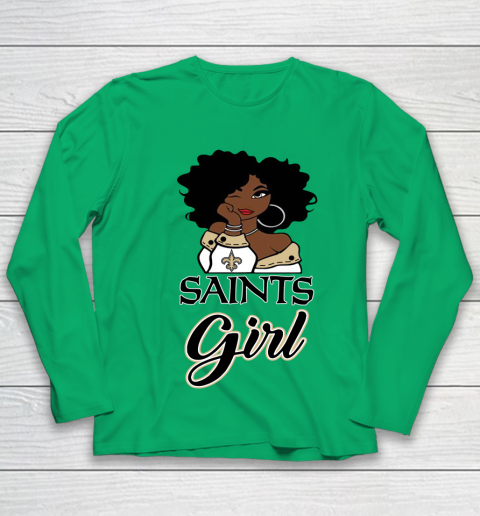 New Orleans Saints Girl NFL Youth Long Sleeve 6