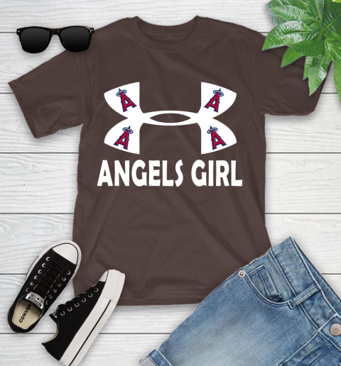MLB Los Angeles Angels Under Armour Baseball Sports Youth T-Shirt 7