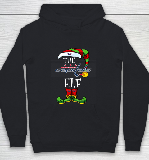 Washington Capitals Christmas ELF Funny NHL Youth Hoodie