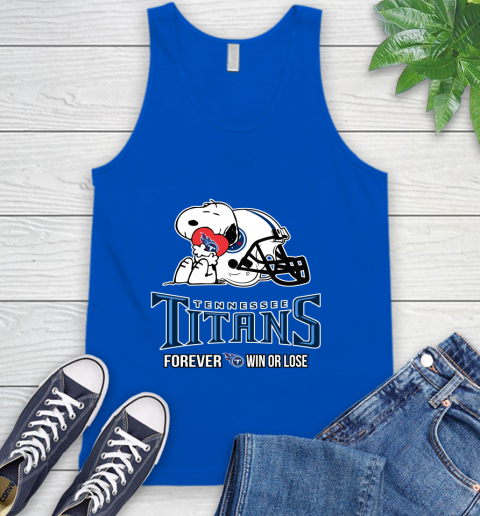 NFL The Peanuts Movie Snoopy Forever Win Or Lose Football Tennessee Titans 74