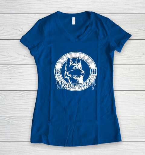 Jeff Stoutland University Women's V-Neck T-Shirt 5