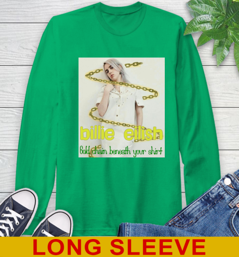 Billie Eilish Gold Chain Beneath Your Shirt 213