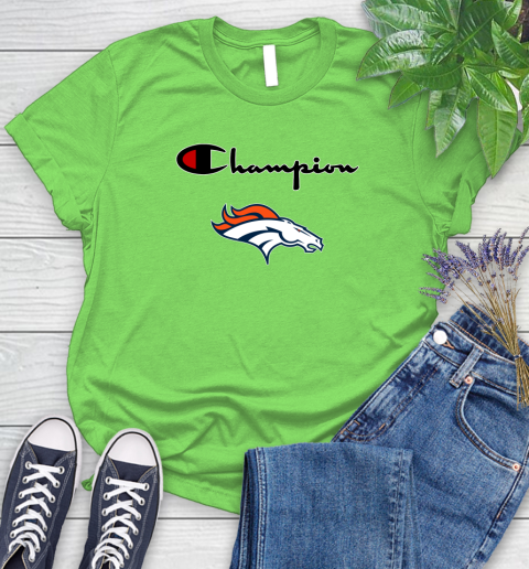 NFL Football Denver Broncos Champion Shirt Women's T-Shirt 7