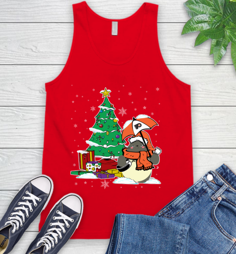Philadelphia Flyers NHL Hockey Cute Tonari No Totoro Christmas Sports Tank Top 5
