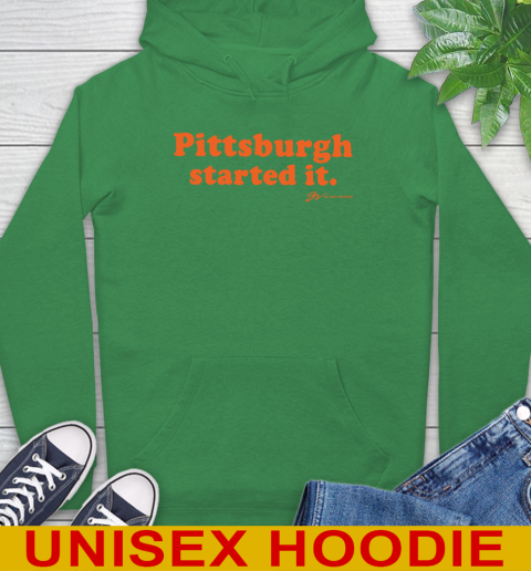 Pittsburgh Started It T shirt 20