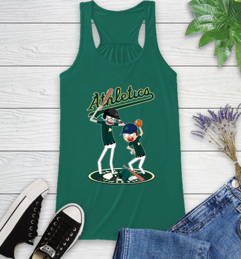 MLB Oakland Athletics Rick And Morty Baseball 43