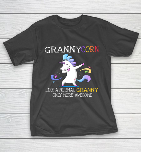 Grannycorn Like An Granny Only Awesome Unicorn T-Shirt