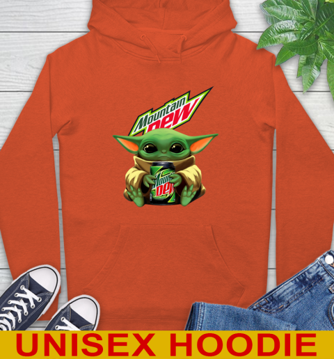 Star Wars Baby Yoda Hugs Mountain Dew Soft Drink Shirt 17