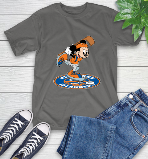 NHL Hockey New York Islanders Cheerful Mickey Disney Shirt T-Shirt 10