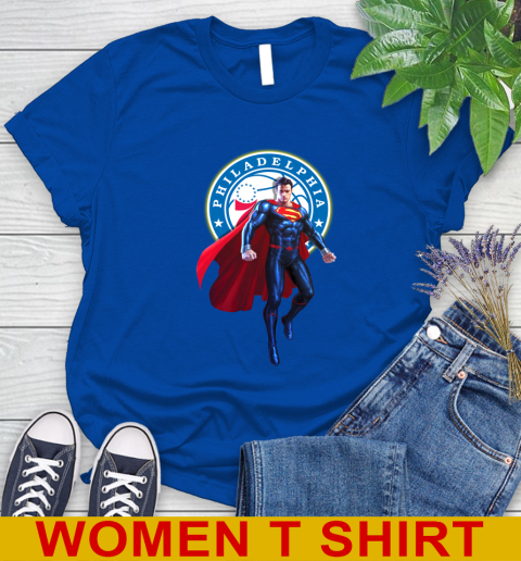 NBA Awesome Superman Basketball Sports Philadelphia 76ers 97