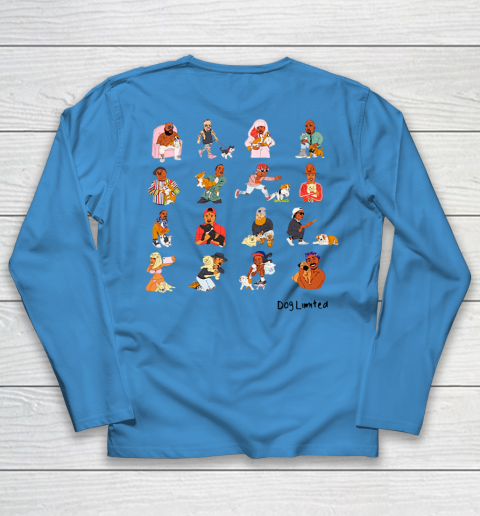 Rappers With Puppies Front and Back Youth Long Sleeve 12