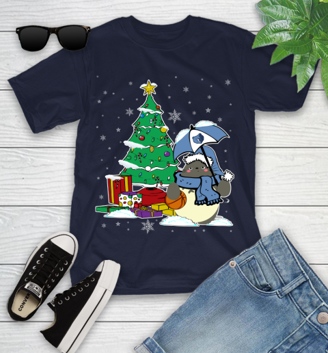Memphis Grizzlies NBA Basketball Cute Tonari No Totoro Christmas Sports Youth T-Shirt 2