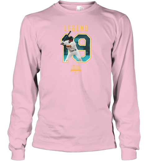 Legend Jeff Conine 19 Miami Marlin Premium Long Sleeve T-Shirt uz5u legend jeff conine 19 miami marlin premium long sleeve tee 14 front light pink