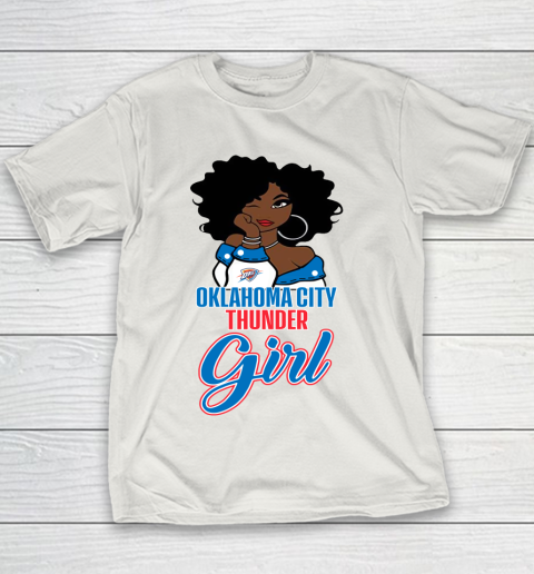 Oklahoma City Thunder Girl NBA Youth T-Shirt 11