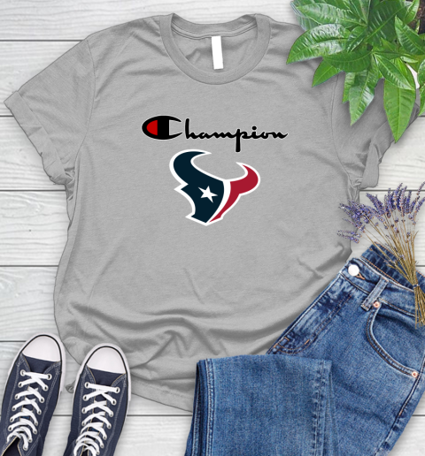 NFL Football Houston Texans Champion Shirt Women's T-Shirt 3