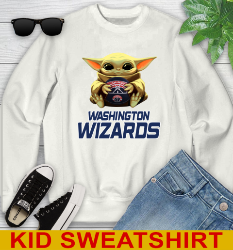 NBA Basketball Washington Wizards Star Wars Baby Yoda Shirt 113