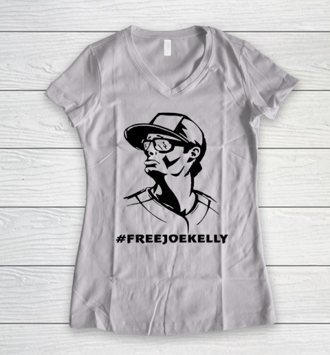 Free Joe Kelly Women's V-Neck T-Shirt