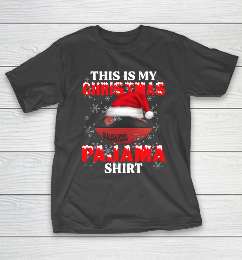 Cleveland Browns This Is My Christmas Pajama Shirt NFL T-Shirt