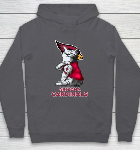 NFL Football My Cat Loves Arizona Cardinals Hoodie 4