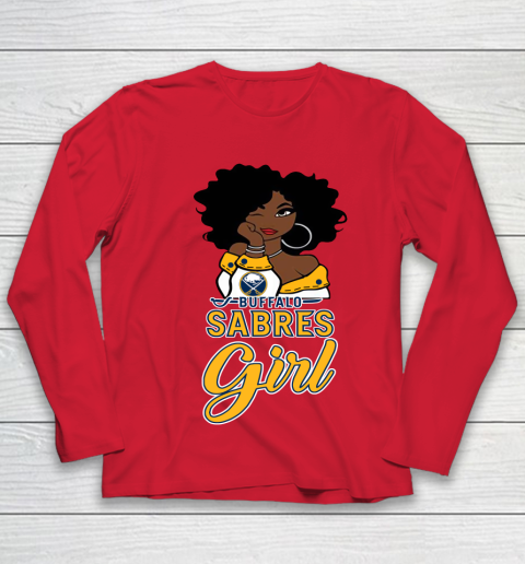 Buffalo Sabres Girl NHL Youth Long Sleeve 10