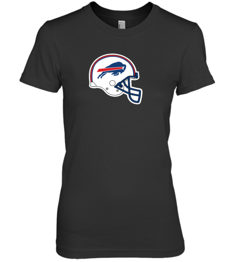 Buffalo Bills Helmet Premium Women's T-Shirt