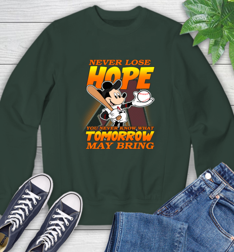 Arizona Diamondbacks MLB Baseball Mickey Disney Never Lose Hope Sweatshirt 12