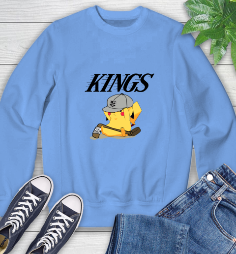 NHL Pikachu Hockey Sports Los Angeles Kings Sweatshirt 12 NHL Pikachu Hockey Sports Los Angeles Kings Sweatshirt - Image 12